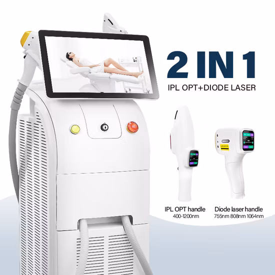 Ice Cool IPL Hair Removal 3 Wave Diode Laser Hair Removal Machine for Sale