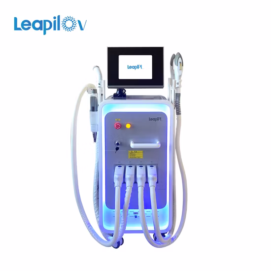 2022 Ice Cool Professionale Ringiovanimento del viso Bellezza 3 in 1 Elight Opt Macchina Dispositivo portatile di depilazione laser IPL