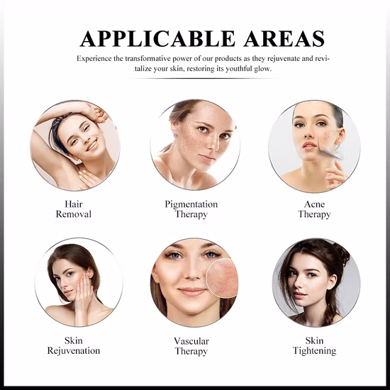 Depilazione professionale da tavolo IPL Photon IPL Opt Epilatore permanente Macchina IPL per la rimozione dei peli del corpo indolore del viso